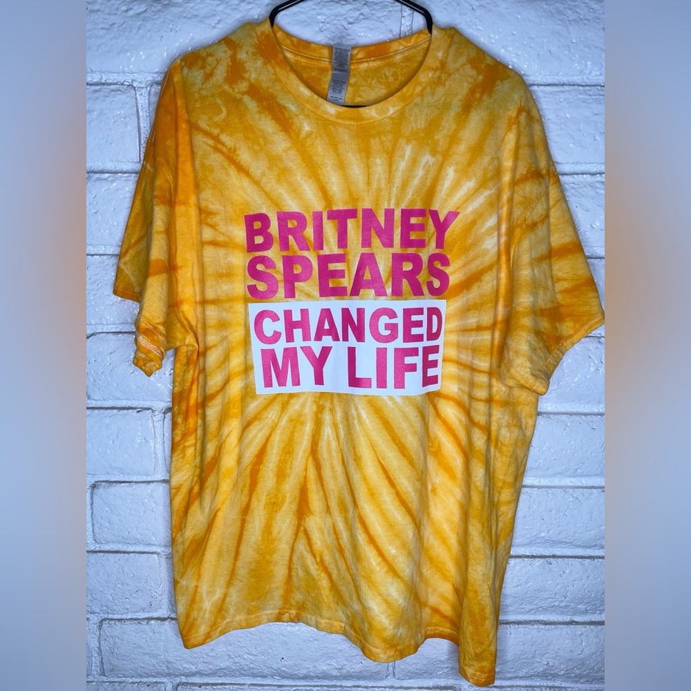 Britney Spears Tie-Dye Graphic T-Shirt